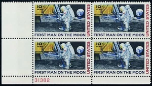 C76, MNH 10¢ HUGE Blue Color Shift Freak Error Plate Block * Stuart Katz - Picture 1 of 1