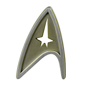 Metall Abzeichen Starfleet Command Division Badge pin- Kirk Star Trek Beyond