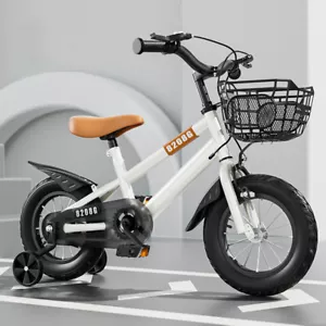 14 Zoll/16 Zoll Räder Kinderfahrrad mit Stützrädern Korb Laufrad R6I2 - Bild 1 von 14