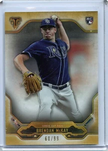 2020 Topps Triple Threads Gold #89 Brendan McKay 60/99 - Picture 1 of 2