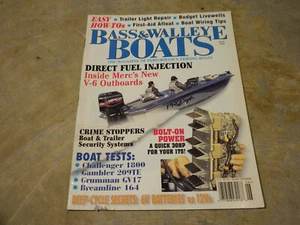 Bass And Walleye / Bass&Walleye Boats June 1996 Magazine - Challenger 1800 - 164 - Foto 1 di 3