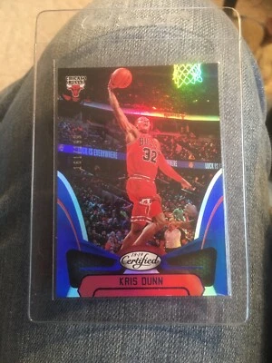 2018-19 Certified Mirror Blue #13 Kris Dunn #161/199 Mint+ - Image 1 of 3