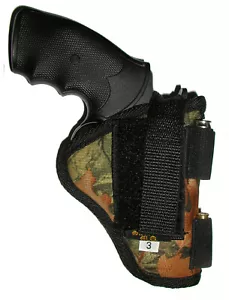 USA Cammo Taurus Judge 4510 Pistol Holster Hip Belt Holds 5 Rounds 45LC 410 - Picture 1 of 6