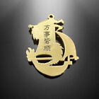 Retro Nostalgia Brass Dragon Ship DIY Key Chain Ring Pendant Miniature Pend RNAU