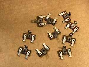 Lot of 10 NOS 2-Lug Phenolic Terminal Strips with Solder Lugs for Tube Amp #B - Picture 1 of 5