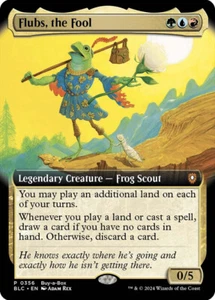 Magic The Gathering Flubs, The Fool BuyaBox arte extendido - promoción: general #356 - Imagen 1 de 1
