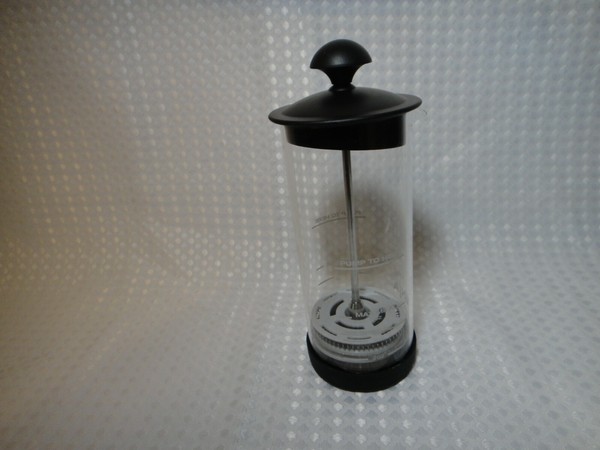 Ninja Coffee Bar Milk Easy Frother Clear Glass Beaker Milk Press Foamer New Photo Related
