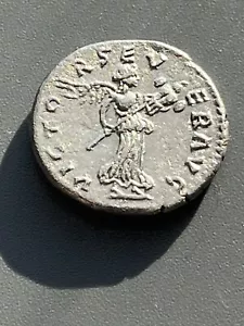 Septimius Severus AR Denarius "Victory, Palm" Rome 197-198 AD Extra Fine W. 2.47 - Picture 1 of 5