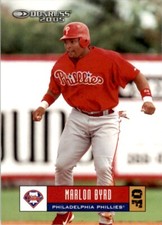 2005 Donruss Baseball Marlon Byrd . Philadelphia Phillies #298