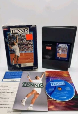 International Tennis Open Philips CD-i  Complete w/ Sleeve & Manual Longbox Rare - Image 1 of 4