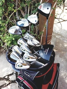 Ladies Graphite Complete Golf Set in Bag Callaway Adams Golden Bear RH 13 Clubs - Picture 1 of 20