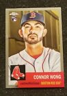 2022 Topps Chrome Platinum Anniversary #31 Connor Wong Rc Boston Red Sox Rookie