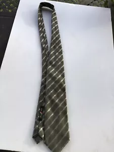 BUGATCHI UOMO Men's 100% Silk Tie ~ Blue ~ Geometric ~ Made in Italy! - Picture 1 of 2