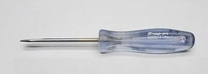 *NEW* Snap On Pocket SPARK TEST Screwdriver SDD214 CLEAR HANDLE Flat Blade .025" - Picture 1 of 4