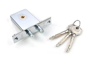 Cross Key Doppel Dead Bolt Lock Doppelwurf Backset 47 mm AMEX - Bild 1 von 5