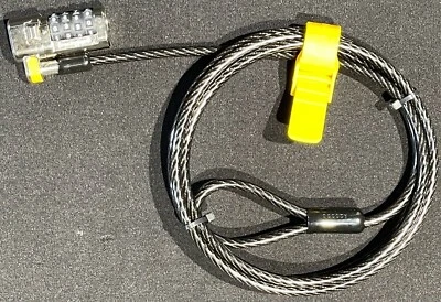Kensington ClickSafe Master Coded Combination Laptop Cable Lock / K64679US - Image 1 of 4