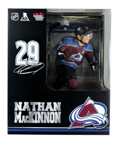 Imports Dragon NHL LTD 12" Figure - Colorado Avalanche Nathan MacKinnon Cover
