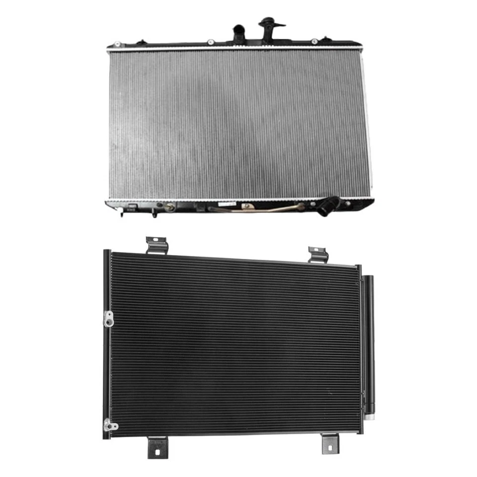 For Toyota Highlander 2009-2010 TYC BNDL-474997 Radiator & Condenser Kit Foto 1 de 1