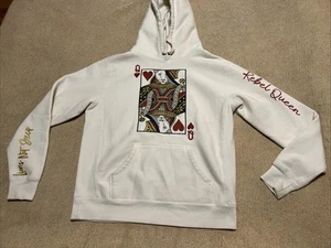 Sudadera con Capucha para Mujer Lions Not Sheep “Rebel Queen” Etiqueta S Peso Pesado Calidad Bonita - Imagen 1 de 10