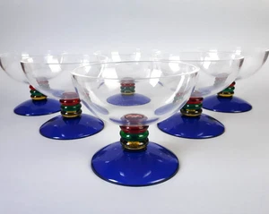 Guzzini set 6 Coppe da Dessert Coppette Gelato in Plexiglass USATE STG Studio - Foto 1 di 10