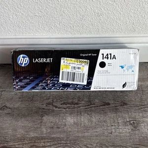 Cartouche de toner HP 141A noir d'origine LaserJet neuve boîte scellée - Photo 1/1