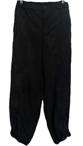 Vuori Woman Tencel Cargo Black Charcoal Joggers Relax Pants Size Small  - Picture 1 of 11