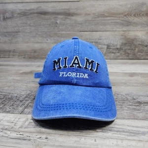 Gorra Miami Florida aspecto desteñido sombrero adulto hombre correa ajustable - Imagen 1 de 6