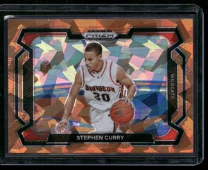 2024 Panini Prizm Draft Picks #77b Stephen Curry Prizms Orange Ice - Picture 1 of 2