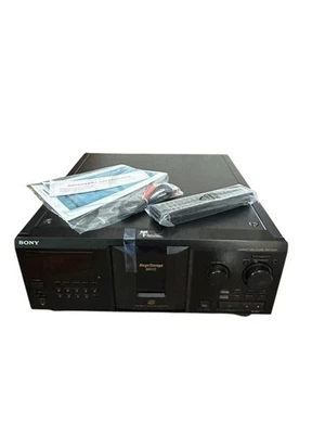 Sony CDP-CX355 CD Player Mega Storage 300 Disc Carousel Changer NEW Open Box - Image 1 of 4