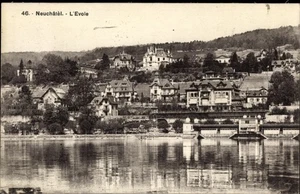 Ak Neuchâtel Kanton Neuenburg, L'Evole - 2890607 - Bild 1 von 2