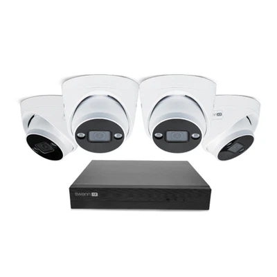 Swann AdvancedX 8-Channel 4-Camera 4K NVR 1TB Security System SWNVK-8ADVANX4D-US - Image 1 of 4