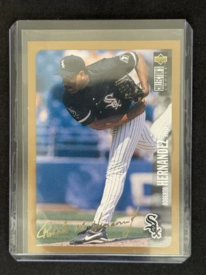 1996 Collector's Choice #96 Roberto Hernandez Gold Signature - Image 1 of 2