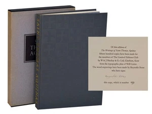 George N Shuster / SAINT THOMAS AQUINAS Signed Limited Edition 1st #197000 - Foto 1 di 5