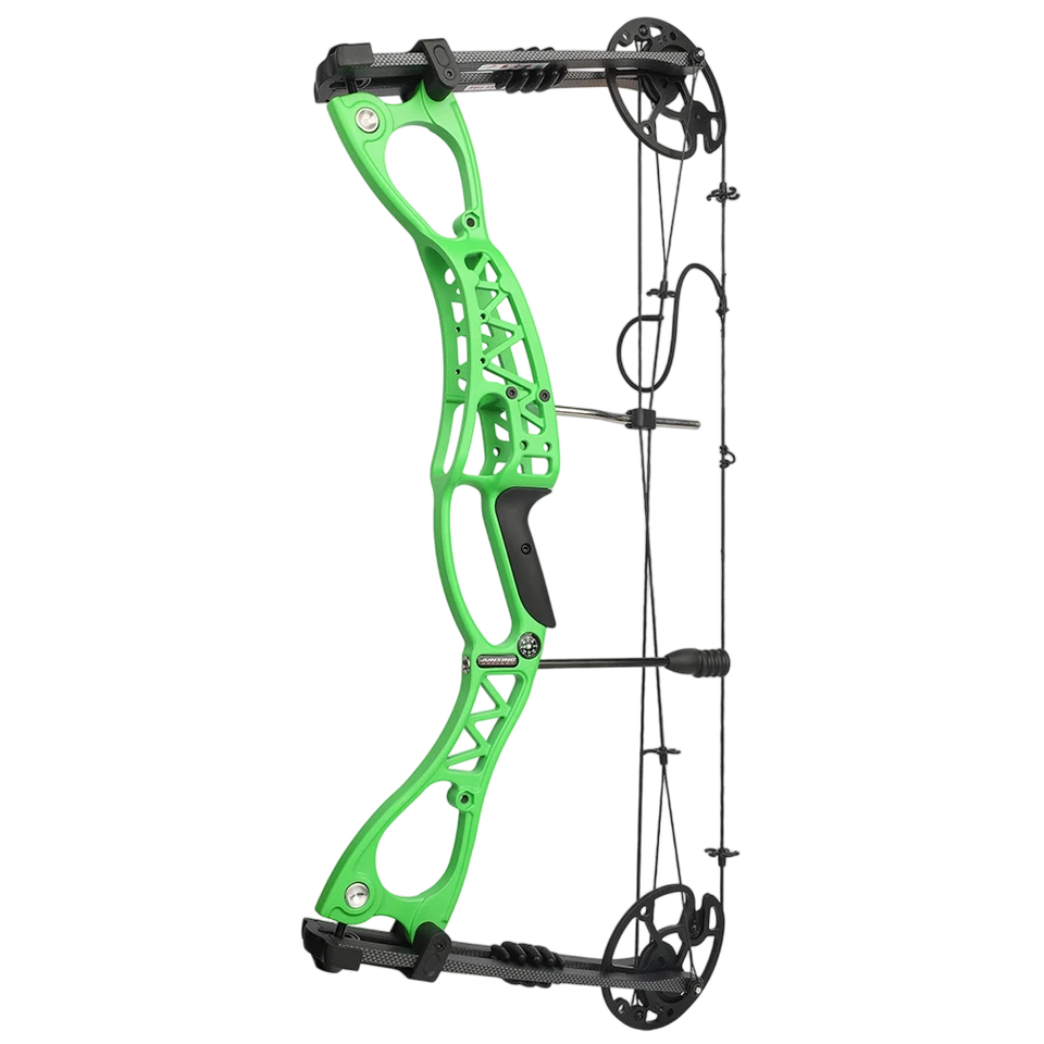 33" Compound Bow Arrow Set Adjustable 0-70lb 320fps Archery Bow Hunt Shoot RH LH - Image 1 of 4