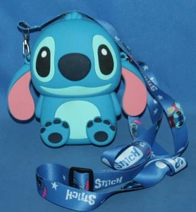 "Bolso Bandolera Pequeño Disney Stitch Azul para Niños Correa Ajustable 3.5""x5""" - Imagen 1 de 3