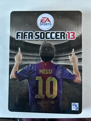 FIFA Soccer 13 G1 Steelbook Edition (XBOX 360) Good Condition, Tested, & Working - Image 1 of 4