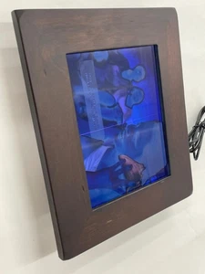 Polaroid - 8in Digital Photo Frame with Distressed Wood Frame- Read-Working - Picture 1 of 8