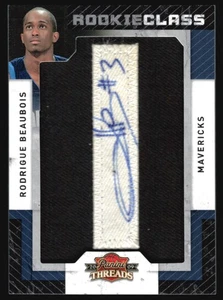 2009-10 Rookie Class RODRIGUE BEAUBOIS Rookie Auto Jersey Patch /640 #105 - Picture 1 of 2
