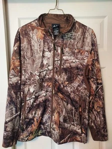 Mens Realtree Camo Jacket Medium Full Zip Scent Factor Outdoors Hunting - Picture 1 of 6