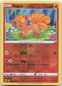Vulpix 006/073 Reverse Holo Champion's Path Pokemon Card NM - Picture 1 of 1