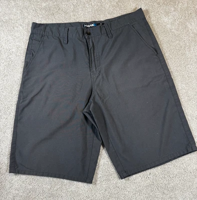 Pantalones Cortos Chinos Tony Hawk Para Hombre Gris Talla 38 Informales Ropa de Skate 11" Entrepierna Foto 1 de 4