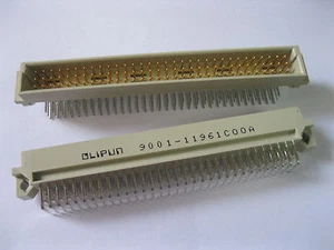 30 pcs 96 pin Eurocard DIN Ccnnector Male Right Angle 3Rows 32x3 Gold Plated New - Picture 1 of 3