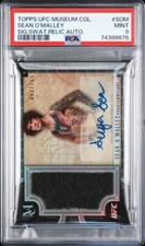 SEAN O’MALLEY 2018 UFC Topps Museum Rookie Patch Auto RPA /165 PSA 9
