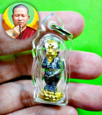 Casino Juego Ganar Mono SihuHata 4era 5 Ojos Subin Negro Oro Amuleto Tailandés #6116 Foto 1 de 4