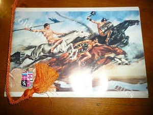 CALENDARIO BRIGATA VITTORIO VENETO 1978 CON CORDONE E DEDICA - Imagen 1 de 2