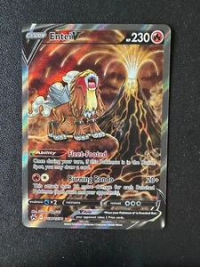 POKEMON TCG - CROWN ZENITH GALARIAN GALLERY - ENTEI V GG36/GG70 - Picture 1 of 2