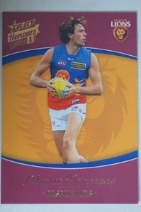 Brisbane Lions AFL Football Select Honours Series 1 Football Card Marco Paparone