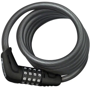 ABUS 16523 Numero 5510C Combination Cable Lock with Seatpost Mount - Black - Picture 1 of 1
