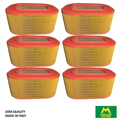 6 FILTROS DE AR MULLER PARA MERCEDES-BENZ 300TD 300D E300TD 3.0L OM603 - Imagem 1 de 4