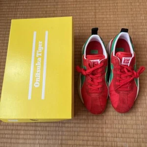 Asics Onitsuka Tiger ACROMOUNT 1183B257 CLASSIC RED/CILANTRO 26.5cm US8.5 - Picture 1 of 9